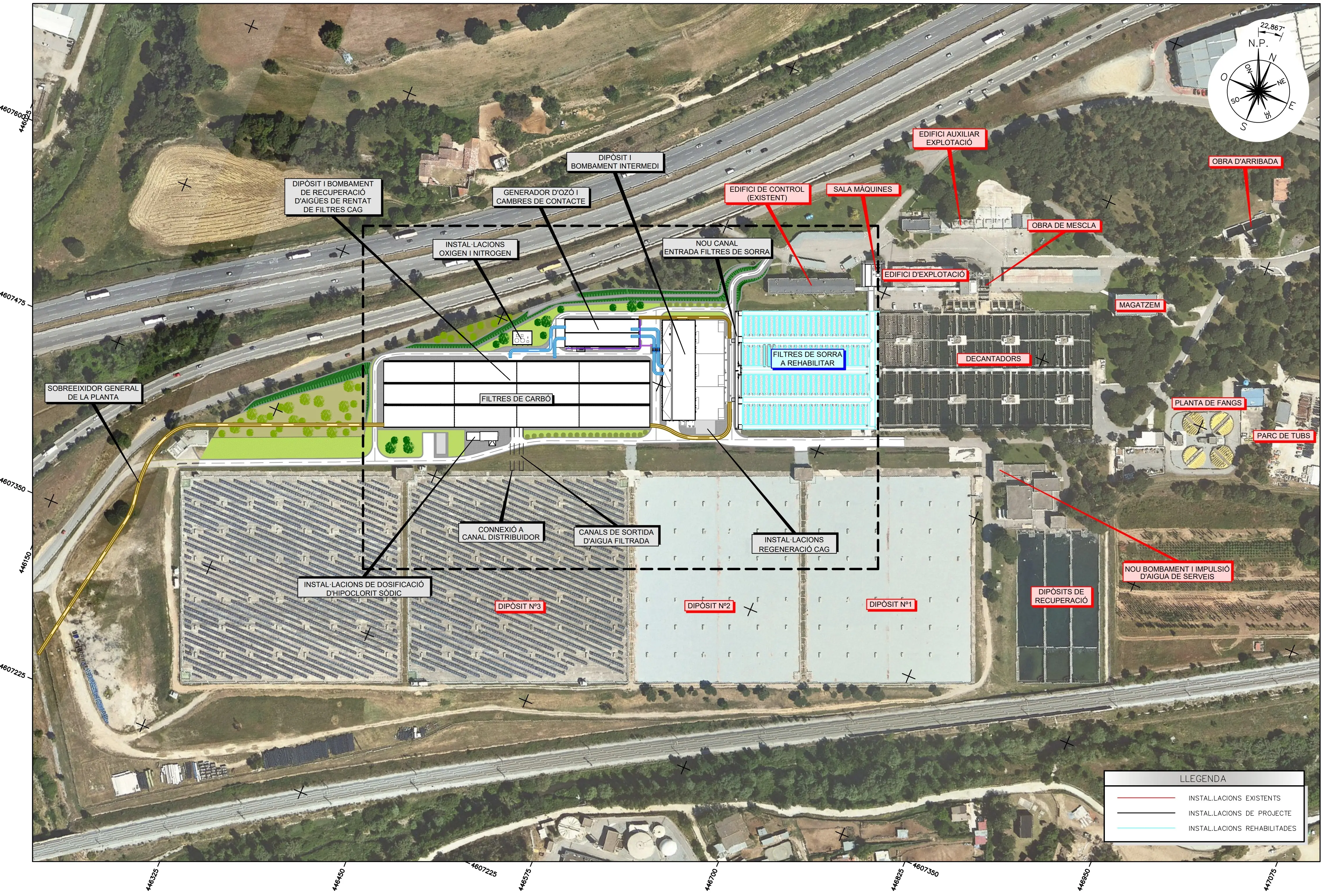 Rehabilitación de la planta del Ter para ATL