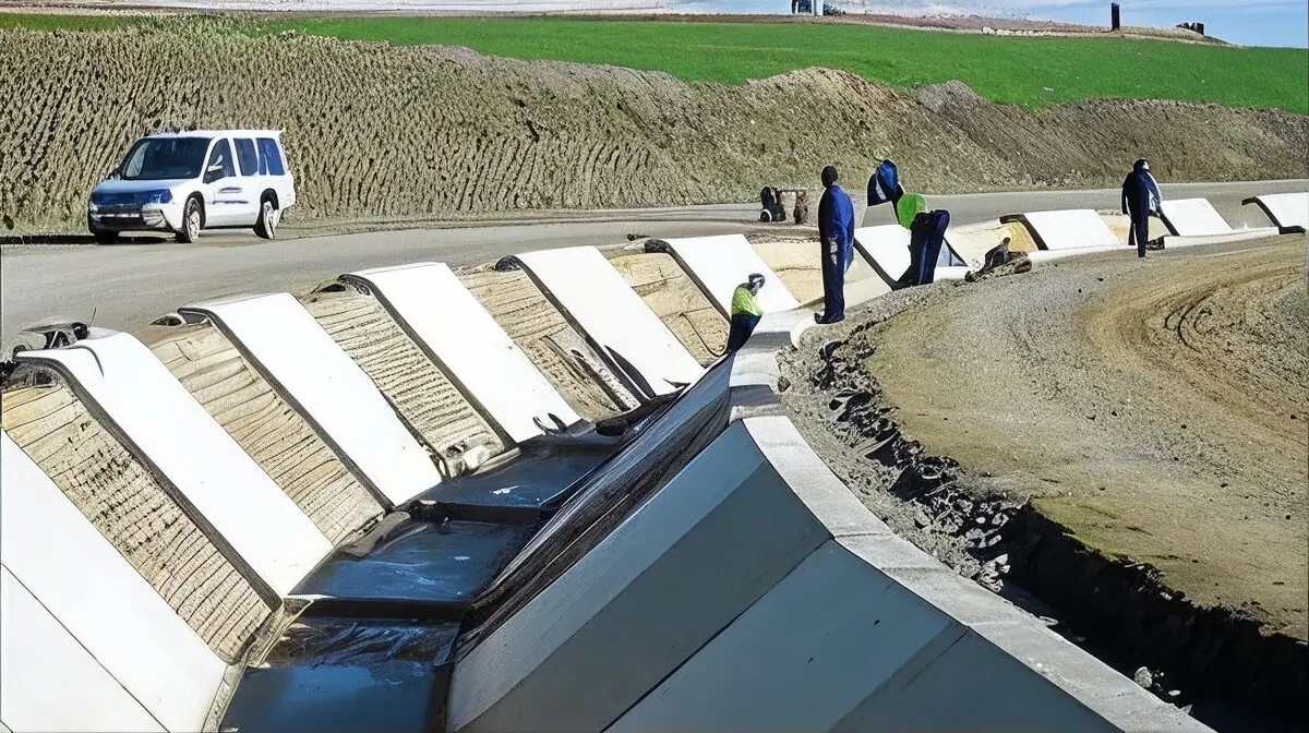 Obra de reg de 350 Ha a Frula (Aragó), Tecniriego
