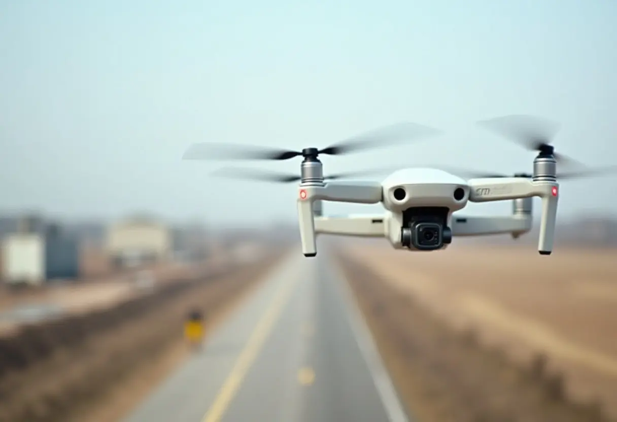 Trabajos aéreos (dron)